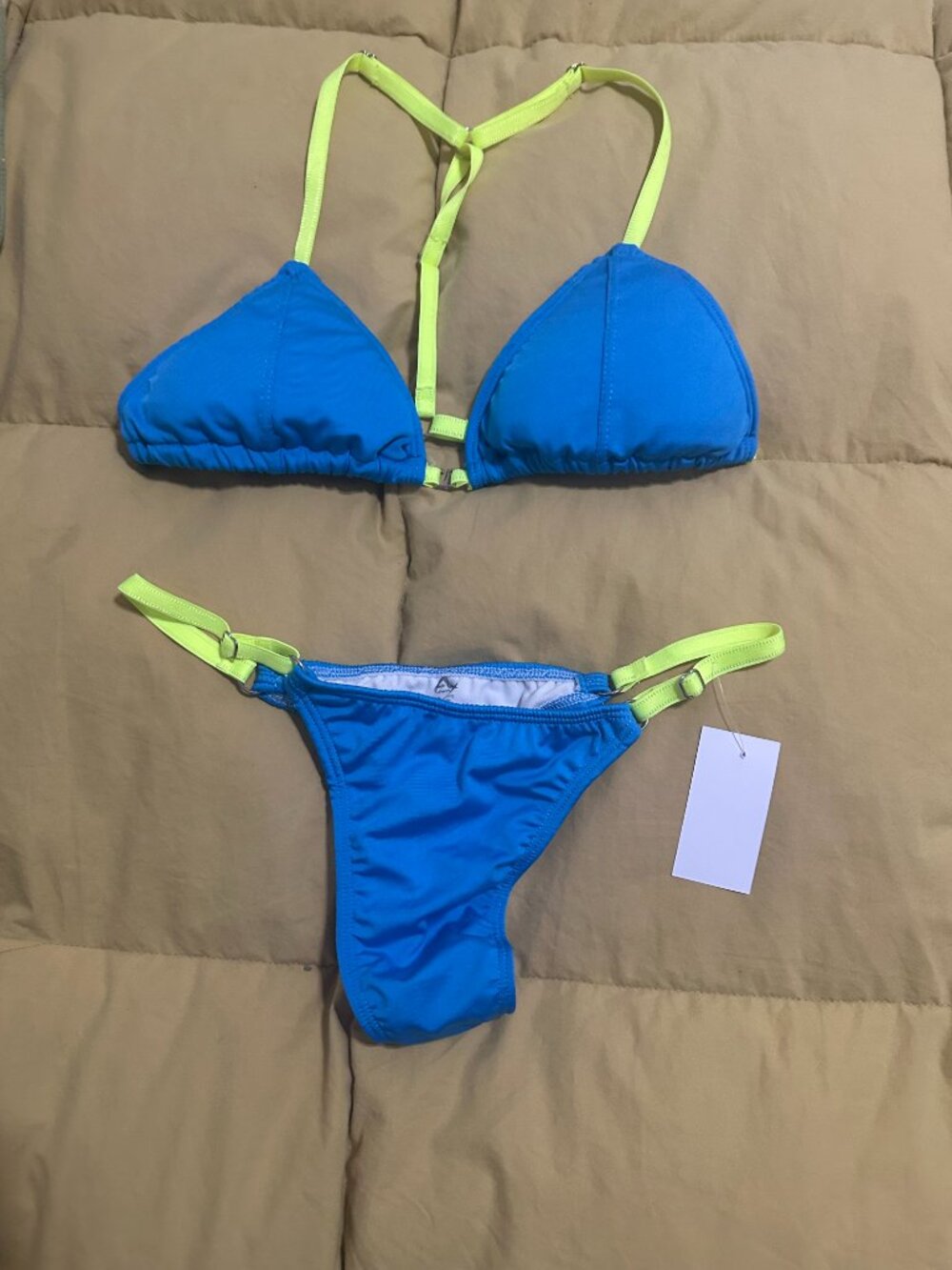 Bikinis  T 2 Blue / Green
